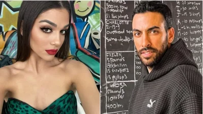 Δεν τον αφήνει από την αγκαλιά της - Τρελά ερωτευμένη η Μελίνα Νικολαϊδη με τον Αλέξανδρο Πολυχρονιάδη