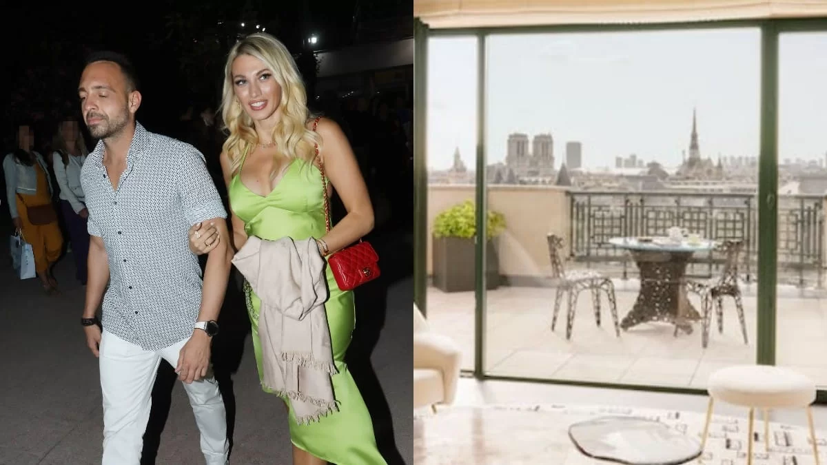 Στο Παρίσι Σπυροπούλου και Σταθοκωστόπουλος - Φωτογραφίες από το αριστοκρατικό ξενοδοχείο που διαμένουν