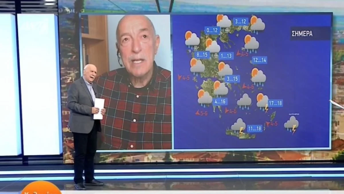 Θα πέσουν μέχρι και χιόνια - Ο Τάσος Αρνιακός προειδοποιεί για την ραγδαία αλλαγή του καιρού