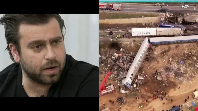 Τέμπη: «Θα καείς ζωντανός και αν ακρωτηριαστείς...» - Σοκάρει επιβάτης που γλίτωσε από το μοιραίο τρένο