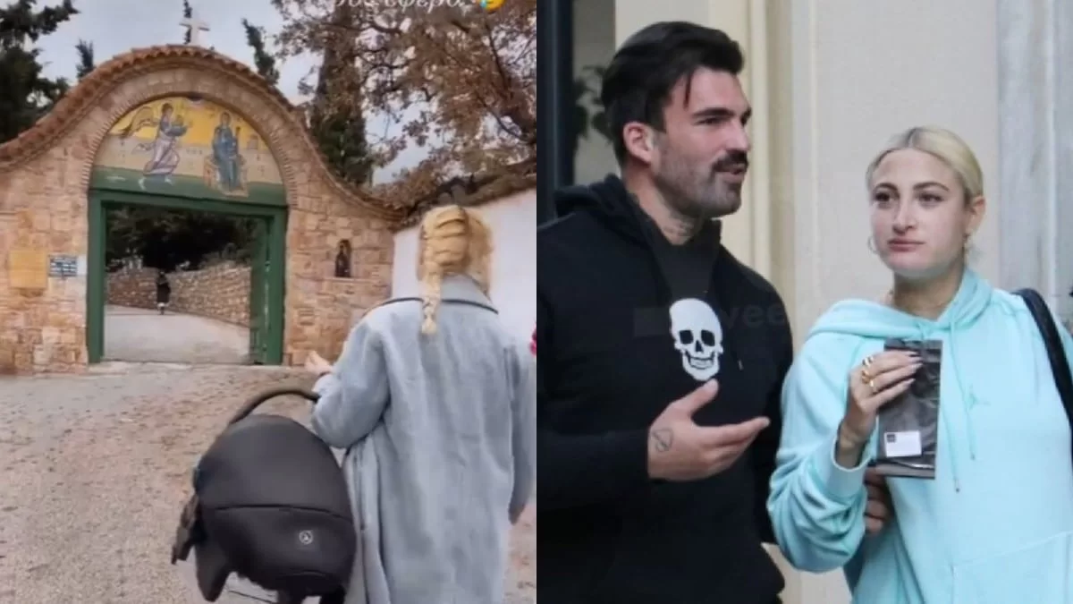 Σε μοναστήρι για τον γιο τους η Ιωάννα Τούνη & ο Δημήτρης Αλεξάνδρου - Η αποκάλυψη της influencer για τον μπέμπη της