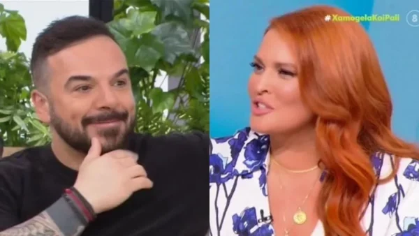 «Μη βρίζεις! Είμαστε στον αέρα» - Χαμός στο Χαμογέλα και Πάλι με Τριαντάφυλλο και Χρηστίδου