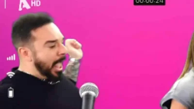 J2US: Παραλίγο ατύχημα για τον Τριαντάφυλλο - Τι συνέβη στα γυρίσματα του show