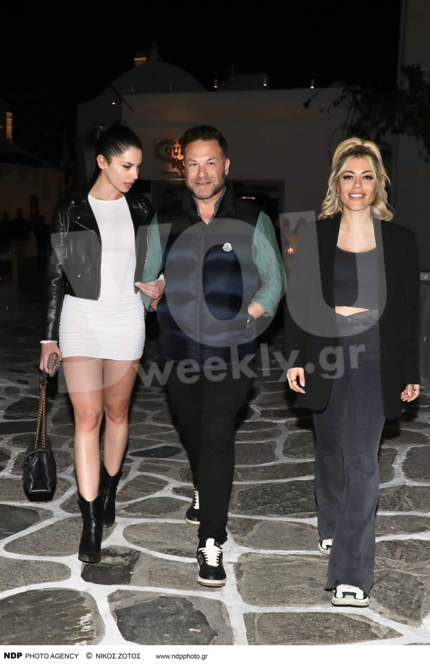 Με καυτή μελαχρινή στα σοκάκια της Μυκόνου ο Αριστομένης Γιαννόπουλος - Ερωτευμένος ξανά μετά την Αλέ