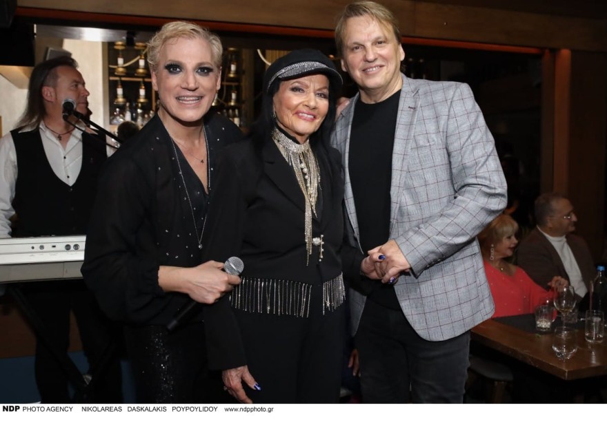 Η Ζωζώ Σαπουντζάκη με τον Διονύση Ζάνο