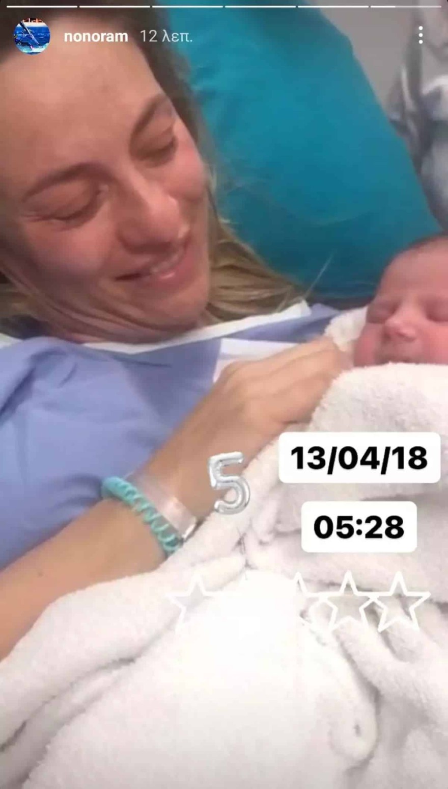 Ελεονώρα Μελέτη γενέθλια κόρης