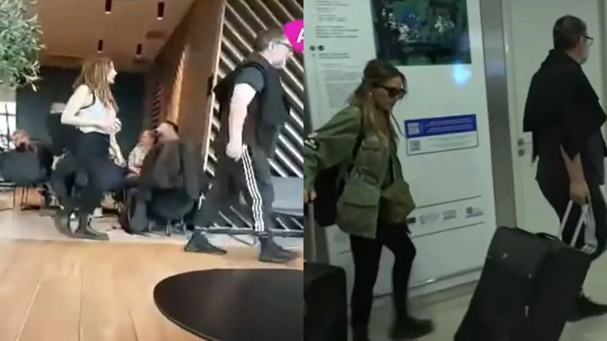 Απέφυγαν τις κάμερες - "Σούσουρο" με το βίντεο της Δέσποινας Βανδή & του Βασίλη Μπισμπίκη από το αεροδρόμιο