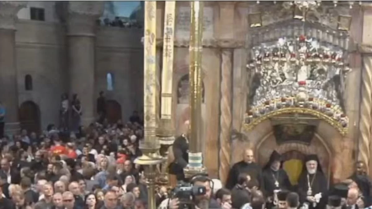 Πάσχα 2023: Live η τελετή αφής του Αγίου Φωτός από τα Ιεροσόλυμα