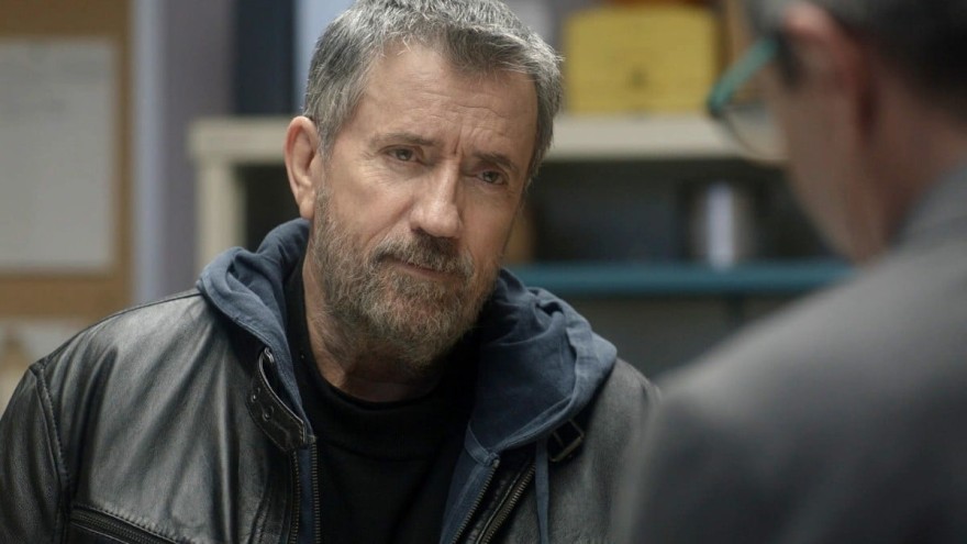 Ο Σπύρος Παπαδόπουλος σε τιγμιότυπο από το αποψινό (10/4) επεισόδιο του 