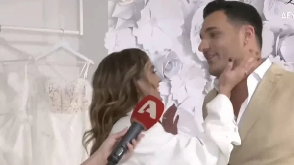 Η πρώτη πρόβα νυφικού για την Καρολίνα Καλύβα - Το εντυπωσιακό λευκό φόρεμα που θα φορέσει