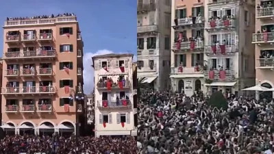 Χαμός στην Κέρκυρα από το πρωί - Εντυπωσιάζουν οι εικόνες με τους σπασμένους μπότηδες σε όλο το νησί (Βίντεο)