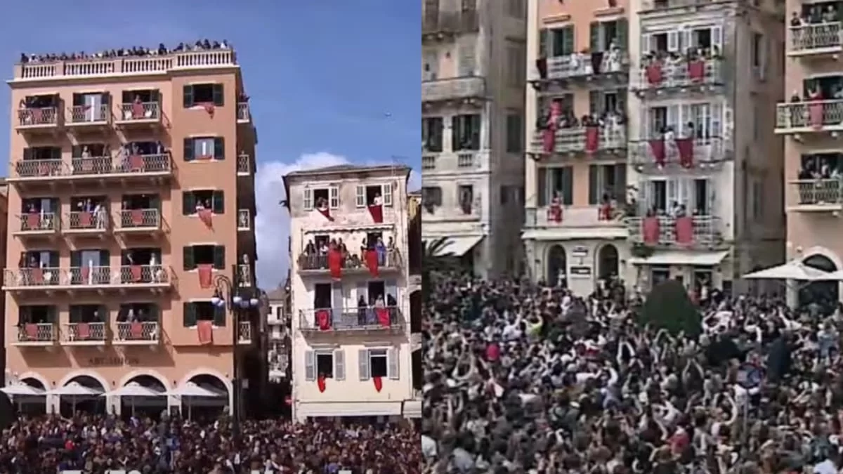 Χαμός στην Κέρκυρα από το πρωί - Εντυπωσιάζουν οι εικόνες με τους σπασμένους μπότηδες σε όλο το νησί (Βίντεο)