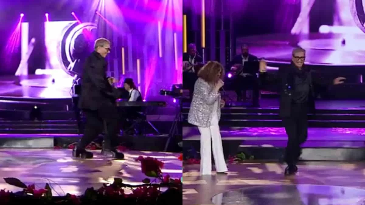 Τον αποθέωσαν στην σκηνή του Mega - Το βαρύ ζεϊμπέκικο του Λάκη Γαβαλά