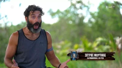 Survivor all star: «Πωπω μ@λ@κ@» - Ο Σπύρος Μαρτίκας δεν ήξερε ότι η κάμερα τον καταγράφει