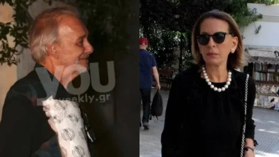 Του φώναζε και έφυγε εκνευρισμένη - Η συνάντηση του Ανδρέα Μικρούτσικου με την Όλγα Τρέμη μετά το "σκάνδαλο" για την σχέση τους