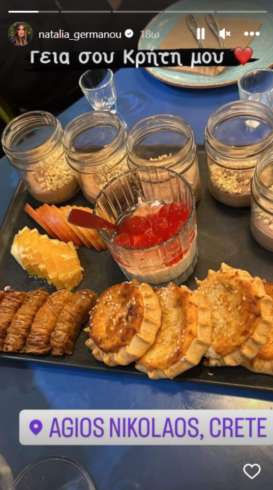 Η ανάρτηση της Γερμανου από την Κρήτη