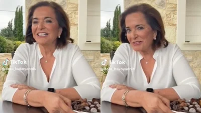 «Γειά σας, είμαι η Ντόρα, η πιο trendy γιαγιά του tik tok» - "Σάλος" με την ανάρτηση της Μπακογιάννη