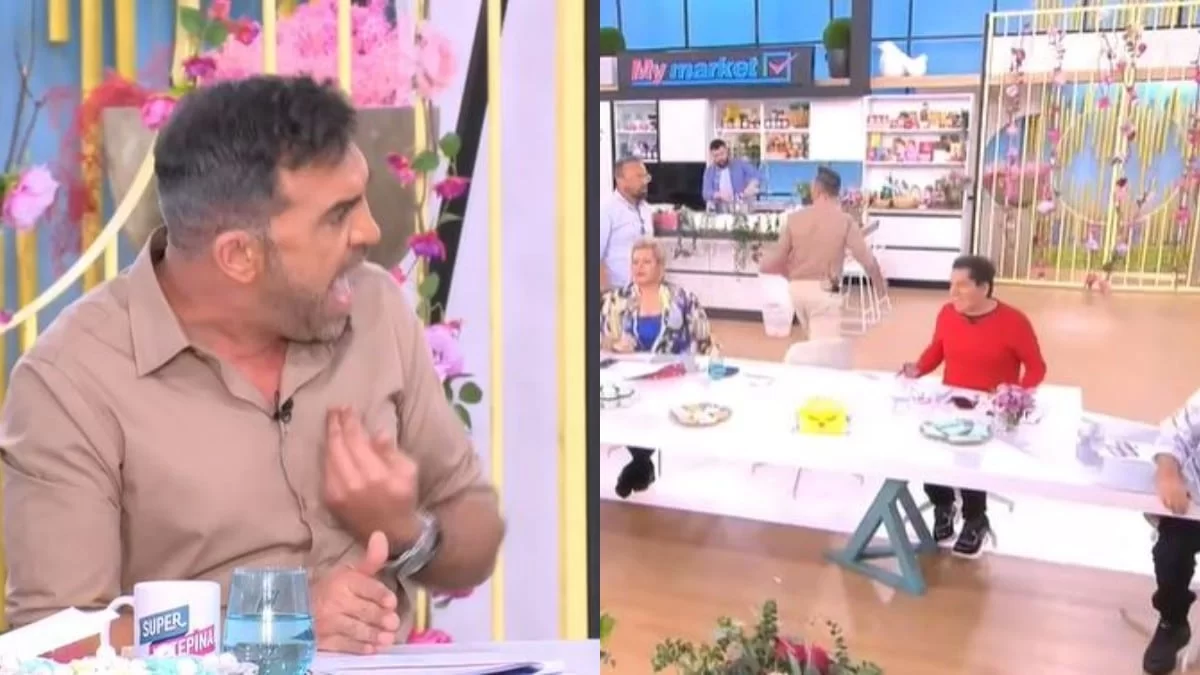 Σοκαριστικός καβγάς στο Super Κατερίνα: «Μήπως θες να με χτυπήσεις κιόλας;» - Σηκώθηκαν να χωρίσουν Μικρούτσικο & Κωνσταντινίδη