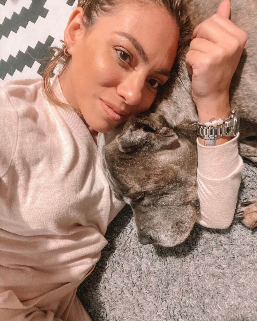 Ευρυδίκη Βαλαβάνη σκύλος