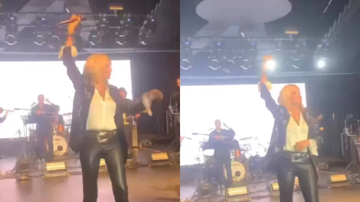 Εκείνη ξεφάντωνε και από κάτω ήταν ο Αλμπέρτο του Μονακό - Η λαμπερή εμφάνιση της Βίσση σε gala της Kύπρου