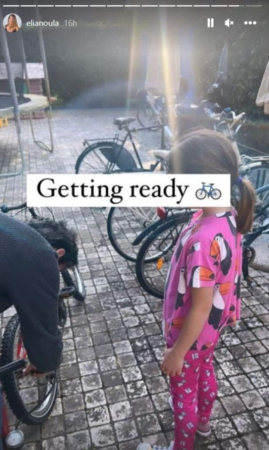 Ελιάνα Χρυσικοπούλου Πάσχα Ιταλία κόρη