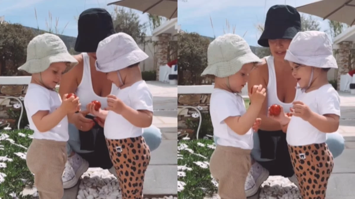 "Έλιωσε" ολόκληρο το Instagram - Βίντεο με τις κόρες της Χριστίνας Μπόμπα και του Σάκη Τανιμανίδη να τσουγκρίζουν τα πασχαλινά αυγά