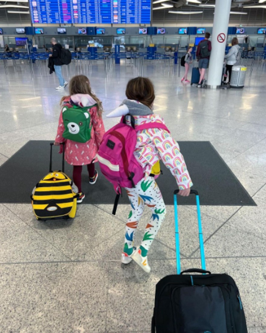 Ελιάνα Χρυσικοπούλου Πάσχα Ιταλία κόρες