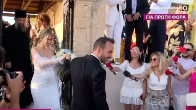 Πάνος Μουζουράκης: «Δεν έχετε...» - Η ασύλληπτη σπόντα στους δημοσιογράφους για τον γάμο του