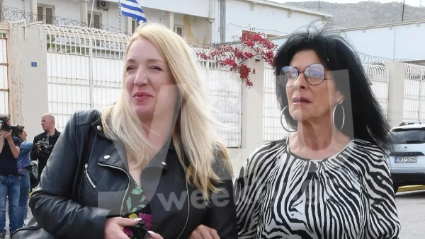 Ερασμία Μάνου και Βασίλης Δημάκης υπέγραψαν σύμφωνο συμβίωσης μέσα στη φυλακή - Αποκλειστικές φωτογραφίες