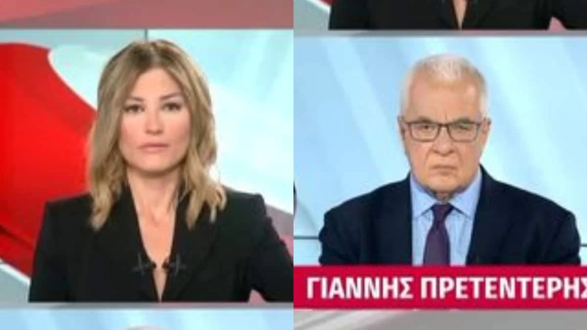 «Να ξέρουμε τουλάχιστον τα ελληνικά μας» - Ασύλληπτη σπόντα Πρετεντέρη σε Τζίμα στον αέρα του MEGA