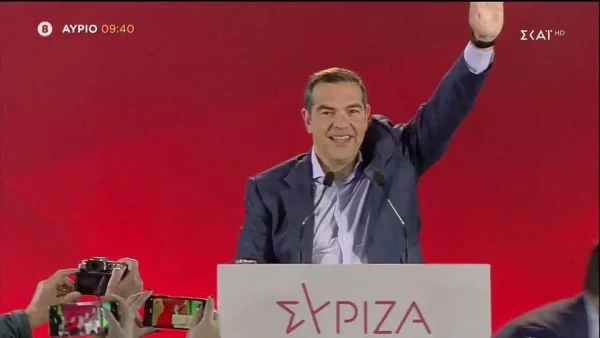 Η τελευταία συνέντευξη του Τσίπρα λίγο πριν ανοίξουν οι κάλπες - Η ξανθιά παρουσιάστρια που επέλεξε να μιλήσει