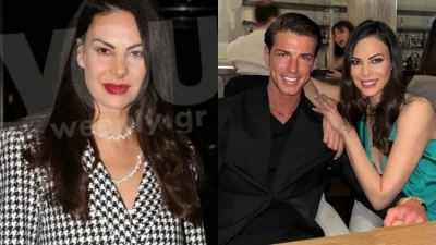 Εκείνη με πόδια δύο μέτρα και κορμί φιδίσιο & εκείνος με κοιλιακούς φέτες - Τρελά ερωτευμένοι στην παραλία η Εύη Βατίδου και ο 35χρονος σύντροφός της