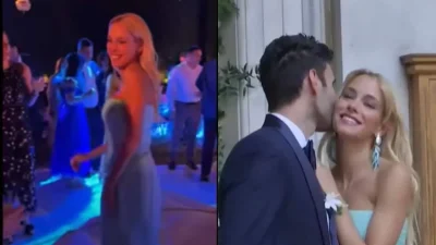 «Είμαι πάρα πολύ...» - Οι πρώτες δηλώσεις της Δούκισσας Νομικού για τον γάμο του αδερφού της με την Άννα Πρέλεβιτς