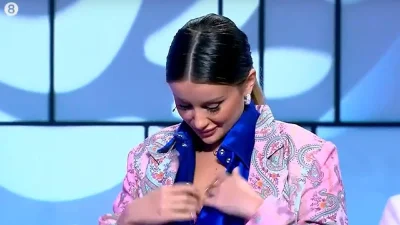 My Style Rocks: «Κερασμένο από το μαγαζί;» - Γδύθηκε και έμεινε με το εσώρουχο η Emilia Vodos μπροστά στους κριτές