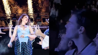 Χαμός στη συναυλία της Ελένης Φουρέιρα με τον Αλμπέρτο Μποτία - Βίντεο από την αντίδρασή του μόλις ανέβηκε στη σκηνή