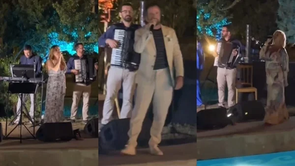 Γάμος Μουζουράκη & Κόζαρη: Ξεσήκωσαν τους καλεσμένους Μαραβέγιας, Παπαρίζου, Ζουγανέλη - Δείτε βίντεο