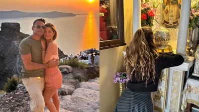 Προσκύνησε σε εκκλησία στην Αίγινα: «Μόλις γονάτισα άκουσα χτυπήματα! Έκλαψα...» - Ανατριχιάζει η Μαρία Μενούνος