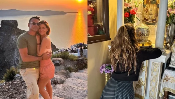 Προσκύνησε σε εκκλησία στην Αίγινα: «Μόλις γονάτισα άκουσα χτυπήματα! Έκλαψα...» - Ανατριχιάζει η Μαρία Μενούνος