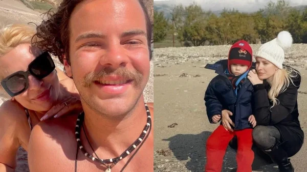 Πιο μυώδης, με μουστάκι: Αγνώριστος ο Άγγελος Λάτσιος σε επίδειξη μόδας στο πλευρό της Ελένης Μενεγάκη