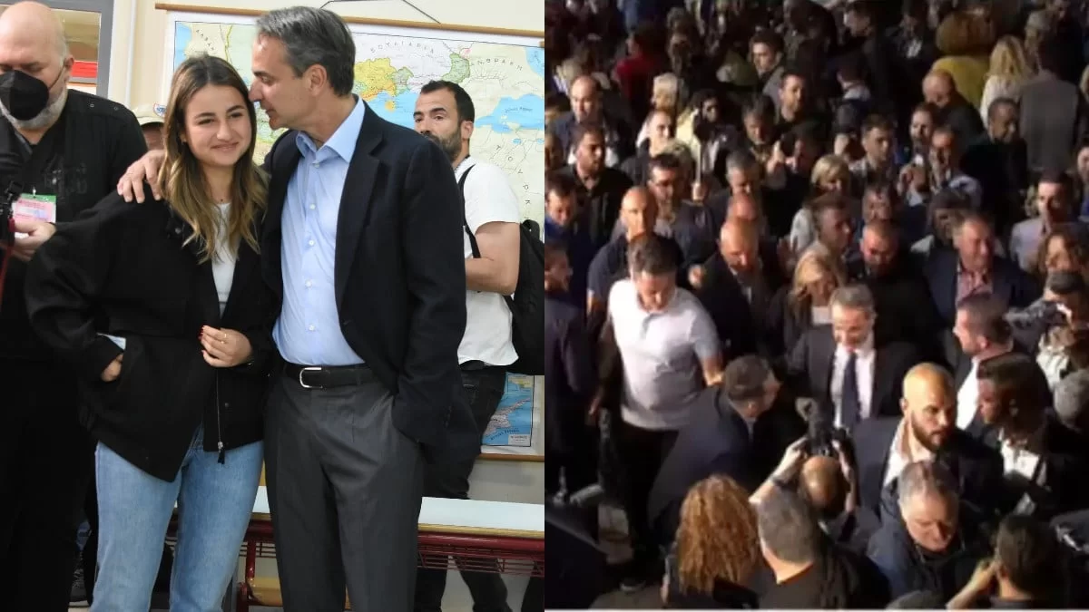 Κυριάκος Μητσοτάκης: Έμαθε τα αποτελέσματα των εκλογών μαζί με τα 2 από τα τρία του παιδιά και την Μαρέβα Γκραμπόφσκι