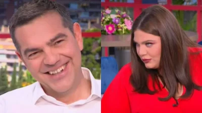 «Ελπίζω ότι μετά την σημερινή συνάντηση να αλλάξει αυτό» - Η υπόσχεση του Αλέξη Τσίπρα στην Δανάη Μπάρκα 