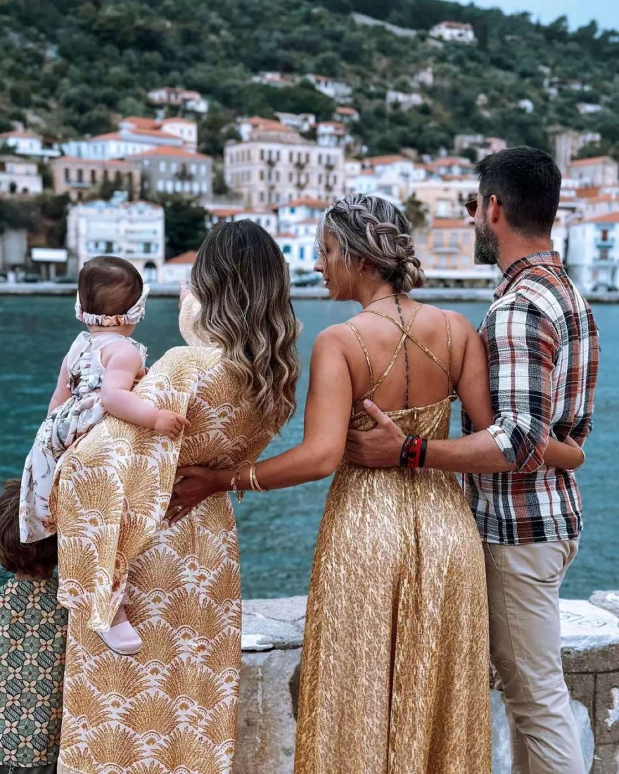 Αθηνά Οικονομάκου νονά αδερφός