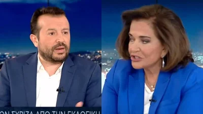«Εύχομαι να...» - ''Πάγωσε'' ο Νίκος Παππάς με την ειρωνική τοποθέτηση της Ντόρας Μπακογιάννη