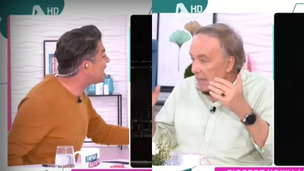 «Με έθιξε, γιατί να μη με θίξει; Δεν κατάλαβα!» - "Σκοτωμός" στον αέρα του Super Κατερίνα, φώναζε ο Πουλόπουλος & γέλαγε ο Μικρούτσικος