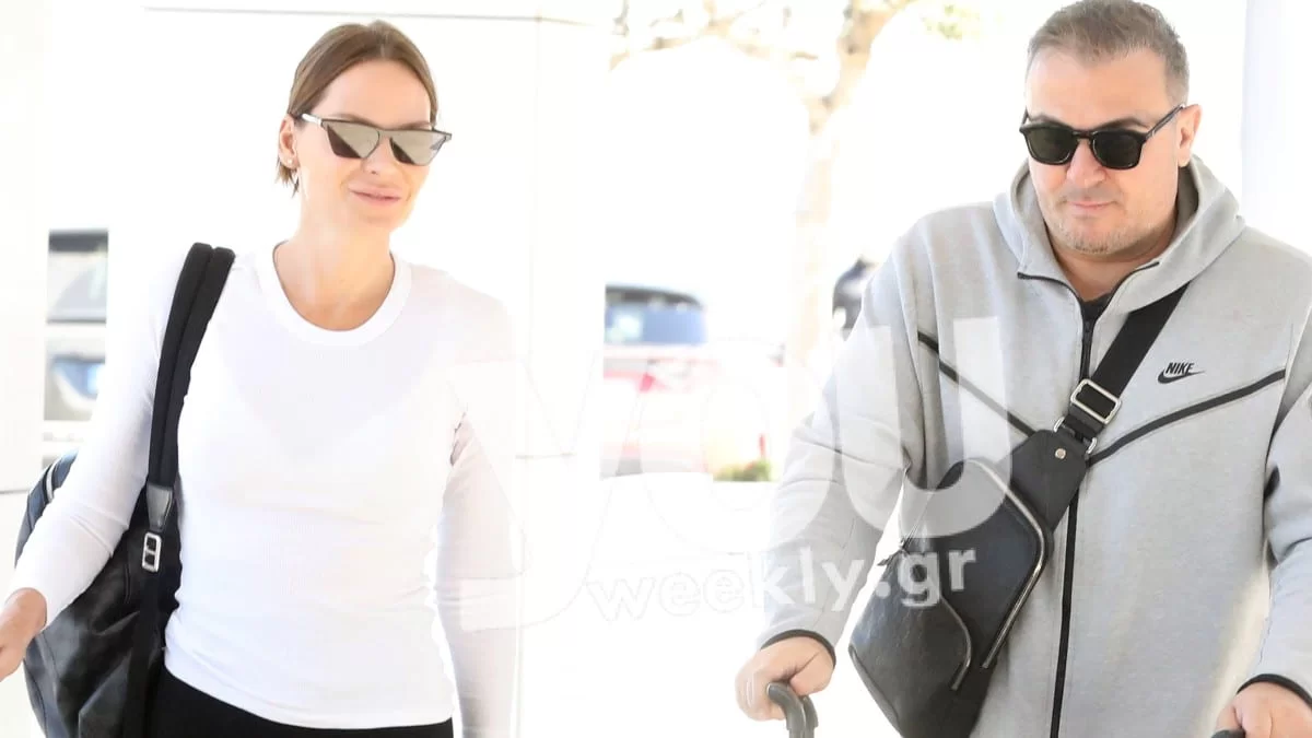 Με πολύχρωμες φόρμες στο νέο τους ταξίδι - Ολόκληρη γυναίκα η κόρη του Ρέμου & της Υβόννης Μπόσνιακ