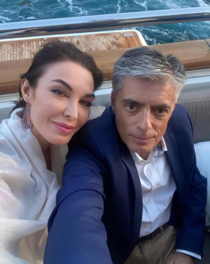 Τατιάνα Στεφανίδου Ευαγγελάτς βάφτιση