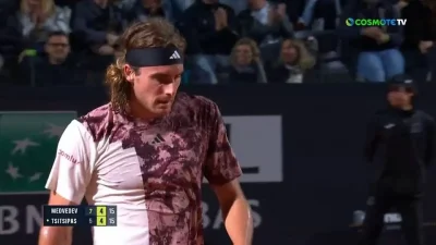 «Ντρέπομαι που μίλησα έτσι» - Η εξήγηση του Τσιτσιπά για τα υβριστικά σχόλια στη μητέρα του την ώρα του αγώνα