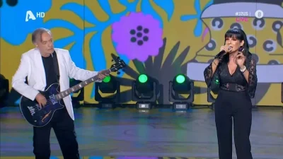 Η Βόσσου με την φωνή και ο Μικρούτσικος με την κιθάρα - «Συγκινήθηκα λίγο» - Δεκάδες αντιδράσεις με την αναβίωση της σκηνής της Eurovision στο J2US