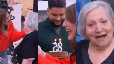 Συγκίνηση στο πλατό του ''Πάμε Δανάη'' - Η έκπληξη της Μπάρκα για τα γενέθλια της 85χρονης γιαγιάς της