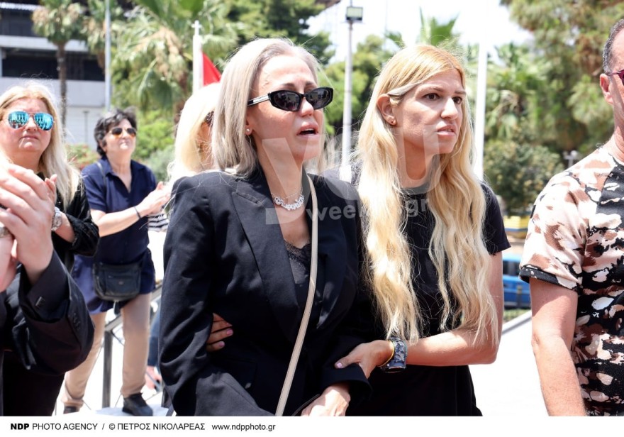 Άννα Φλωρινιώτη κηδεία Γιάννη